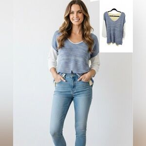 🍂 Cotton Country by Parkhurst Size M 100% Cotton Made in Canada Fall Colorblock